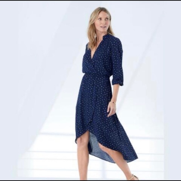 Laundry By Shelli Segal Dresses & Skirts - Laundry by Shelli Segal Wrap Polka Dot Dress 14